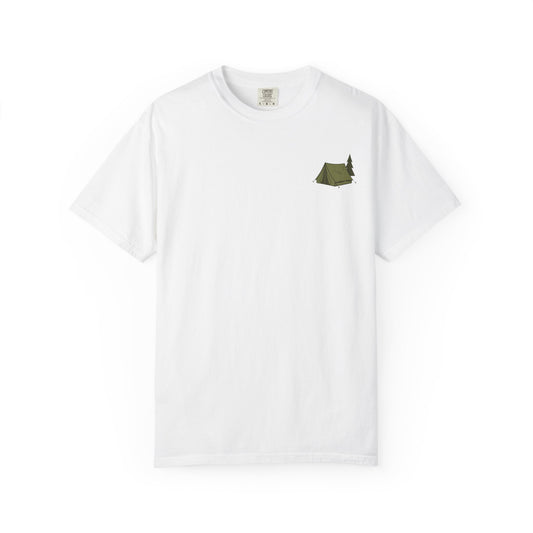 Woke Up Frozen Camping T-Shirt I Outdoor Camping Shirt