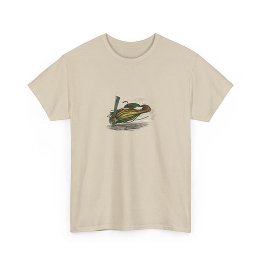 Green Pumpkin Football Jig Fishing T-Shirt – Lure Bass Fishing Tee