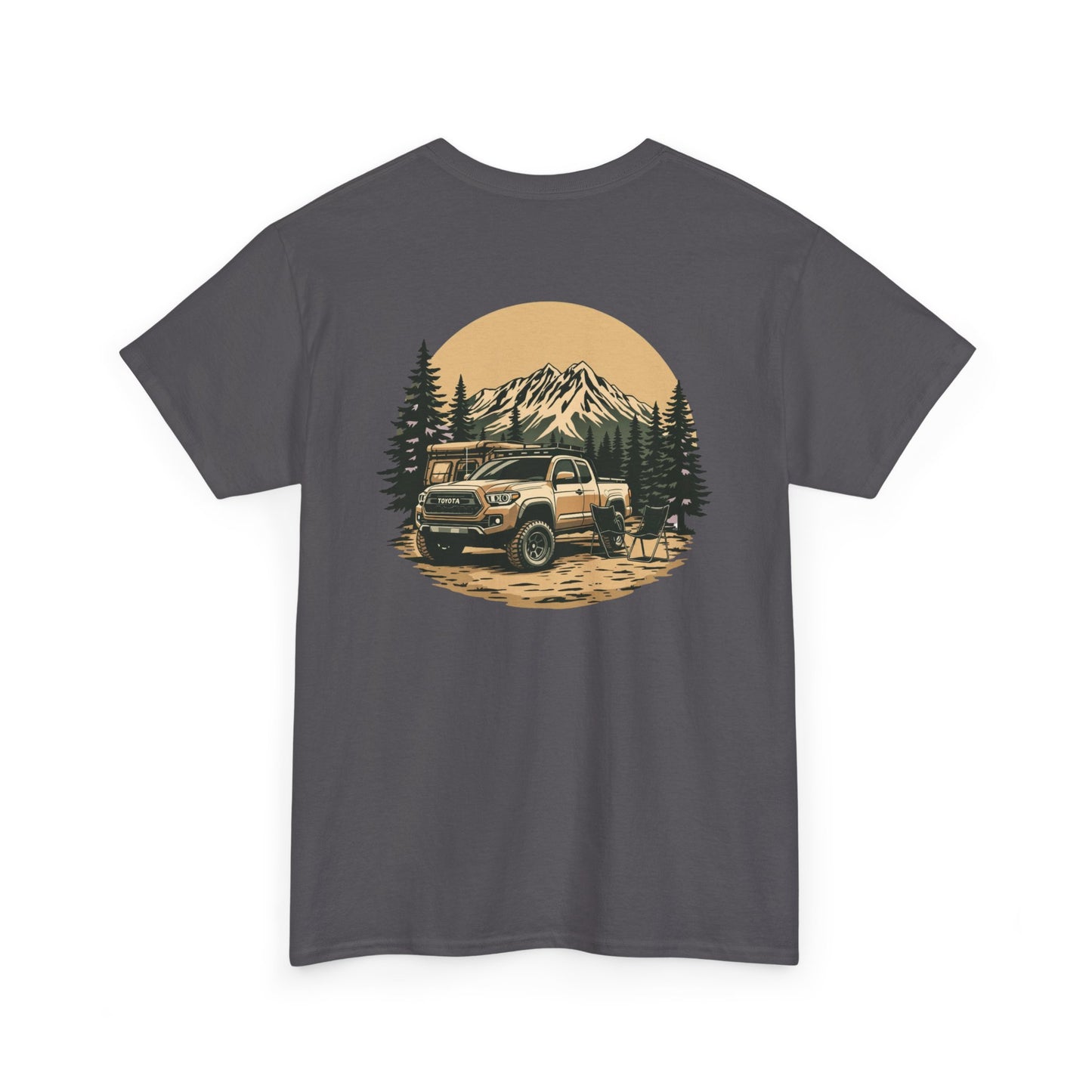Adventure Truck Tee Mountain Camping Graphic T-Shirt