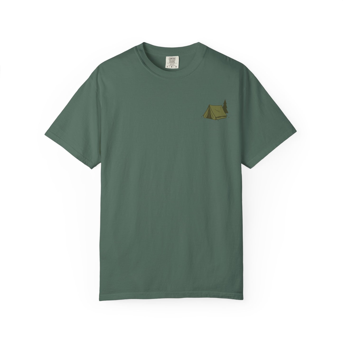 Woke Up Frozen Camping T-Shirt I Outdoor Camping Shirt