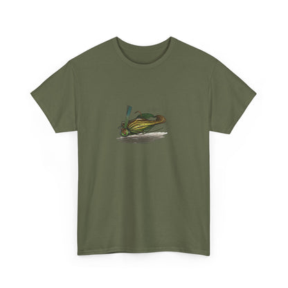 Green Pumpkin Football Jig Fishing T-Shirt – Lure Bass Fishing Tee