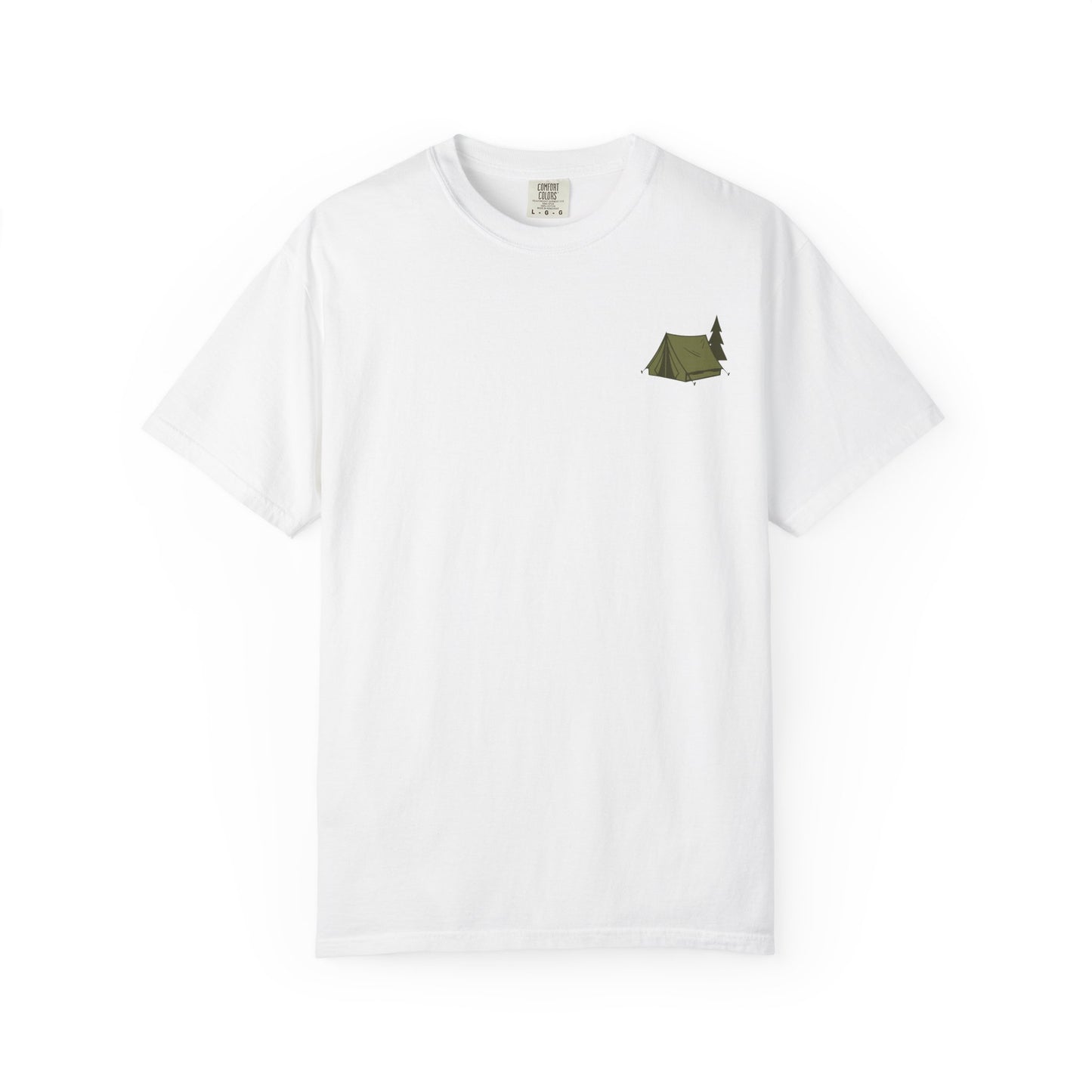 Woke Up Frozen Camping T-Shirt I Outdoor Camping Shirt