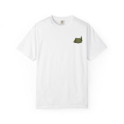 Woke Up Frozen Camping T-Shirt I Outdoor Camping Shirt