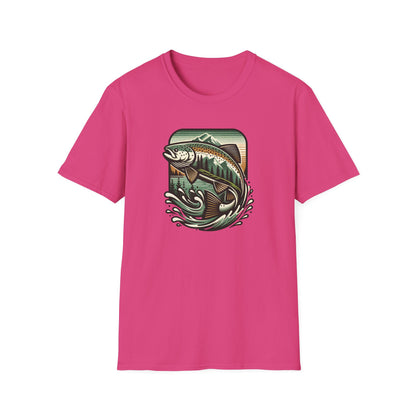 Wildridge Supply Co. Streamside Trout T-Shirt – Fly Fishing Graphic Tee | Outdoor Adventure Apparel