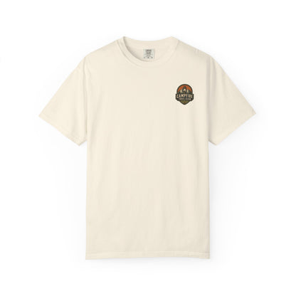 Campfire Trail Club Camping T-shirt — Campsite Shirt for Campers