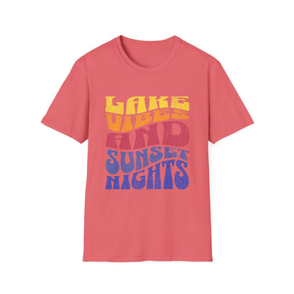 Lake Vibes -Sunset Nights Retro Tee