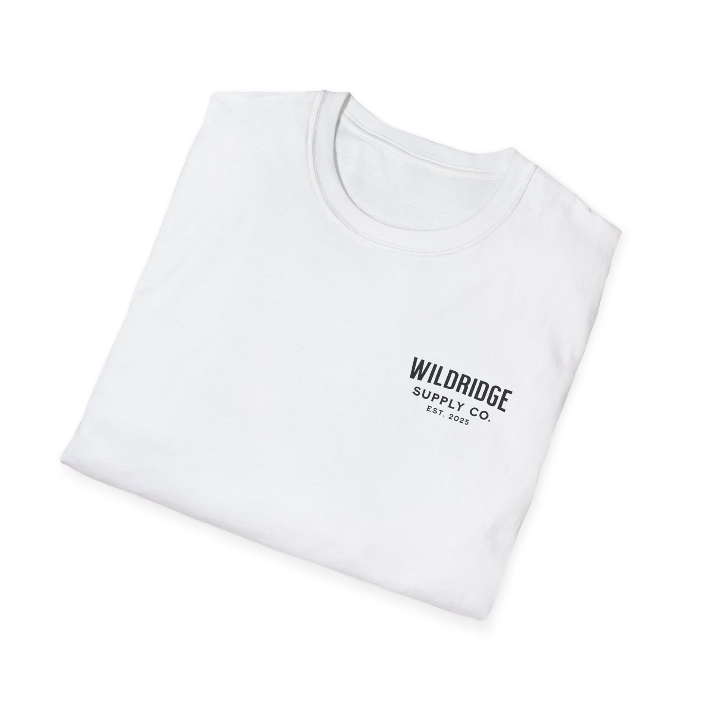 Wildridge Supply Co. Campfire Nights T-Shirt – Minimal Camping Tent Graphic Tee for Outdoor Lovers