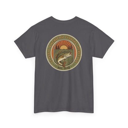 Vintage Bass Fishing Shirt | American Heritage Angler Tee