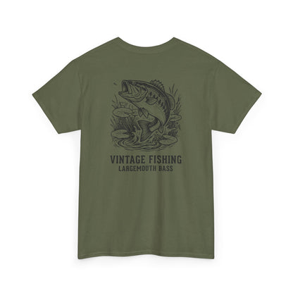 Vintage Largemouth Bass Fishing Shirt | Classic Angler Tee