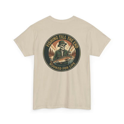 Fishing Till the End T-Shirt – Hooked for Life Angler Graphic Tee