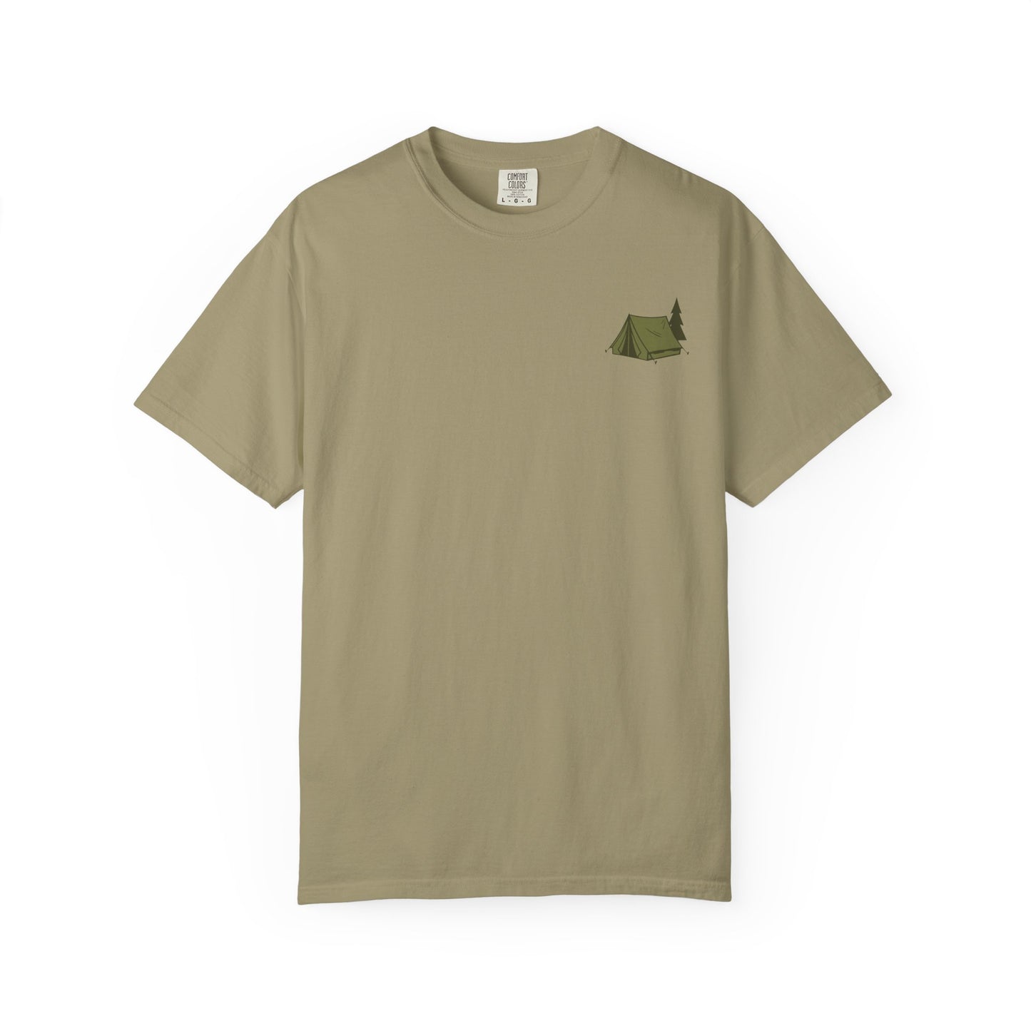 Woke Up Frozen Camping T-Shirt I Outdoor Camping Shirt