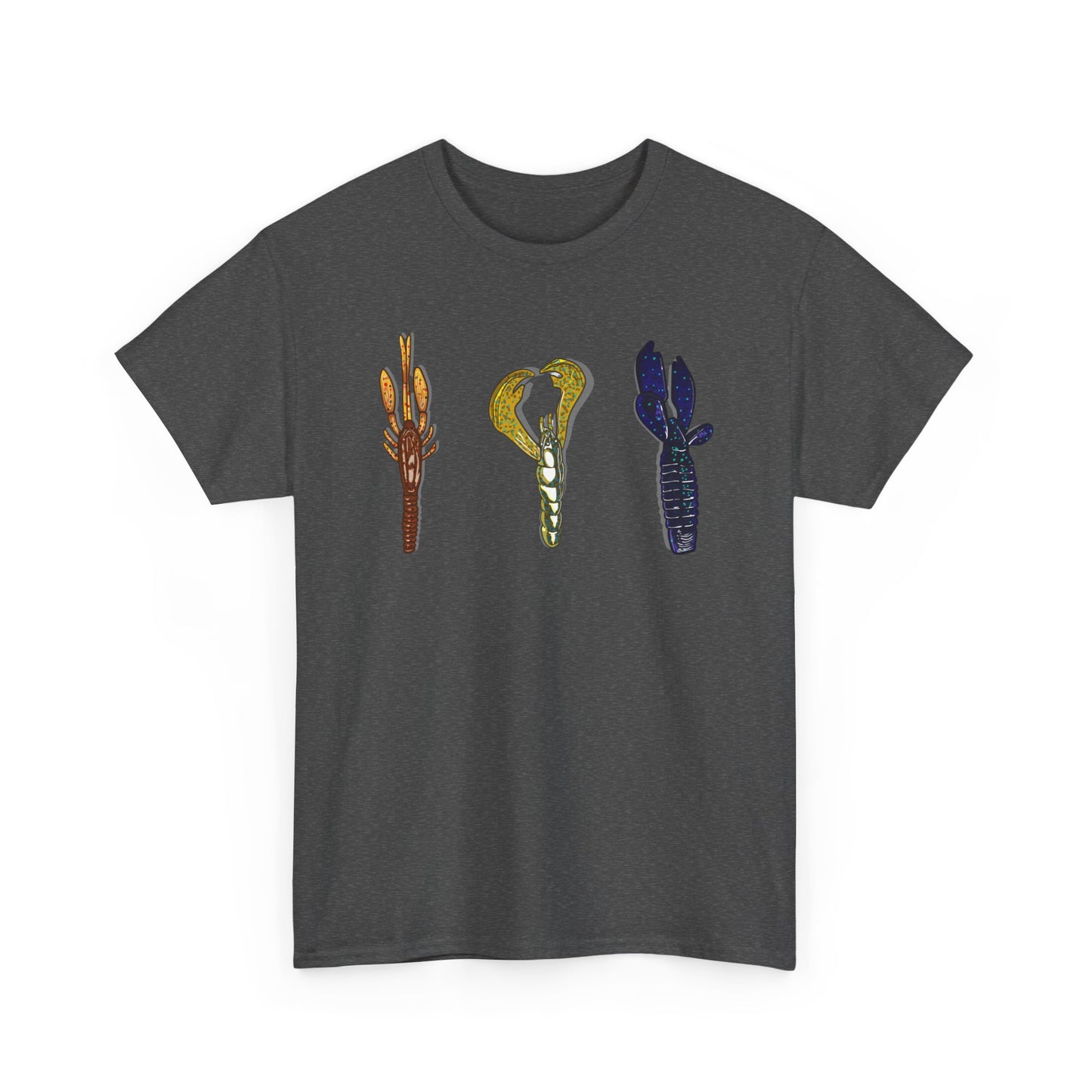 Bass Fishing Tee - Plastics Fishing Lures Design