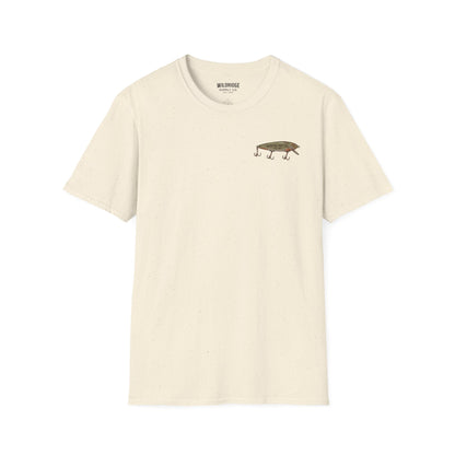 Fishing T-Shirt Vintage Hand-Crafted Lures Fishing Tee