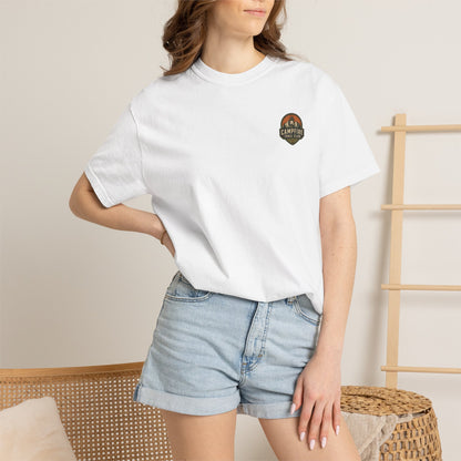 Campfire Trail Club Camping T-shirt — Campsite Shirt for Campers