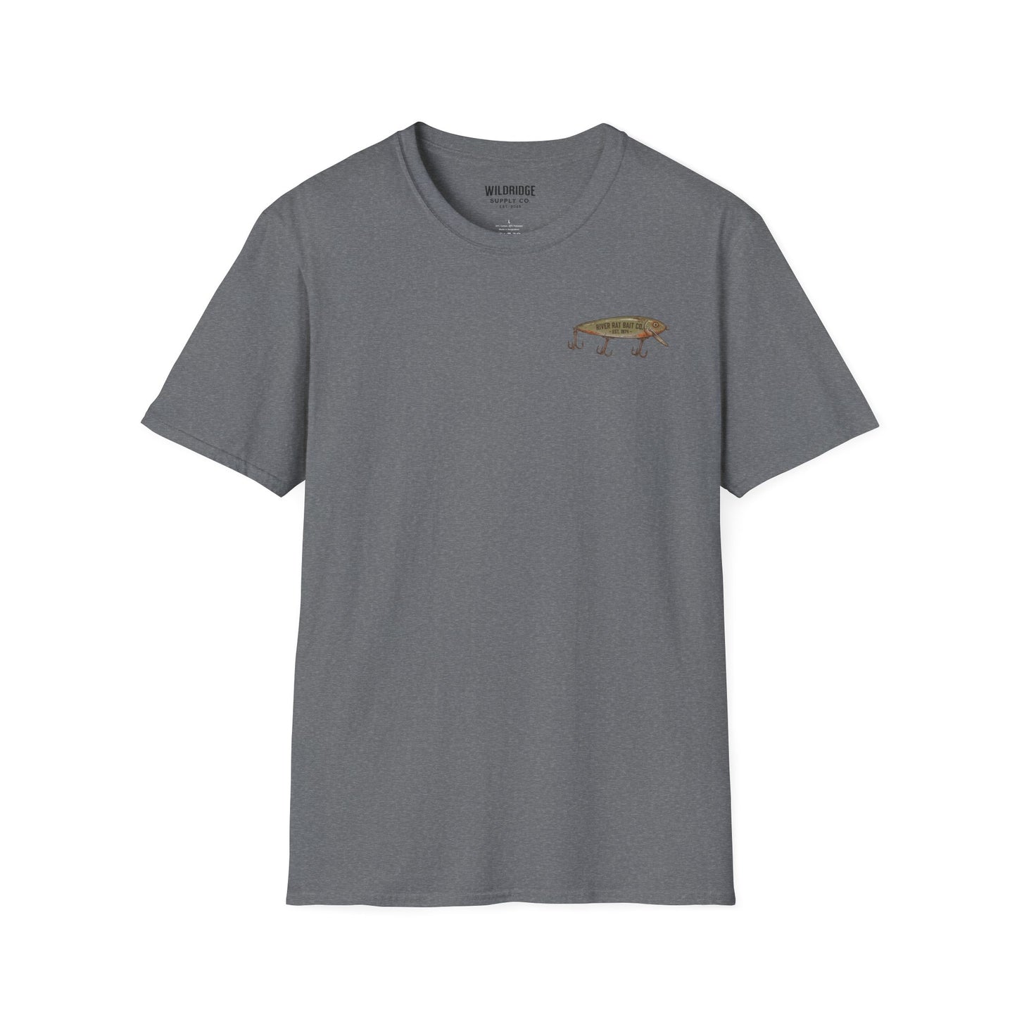 Fishing T-Shirt Vintage Hand-Crafted Lures Fishing Tee
