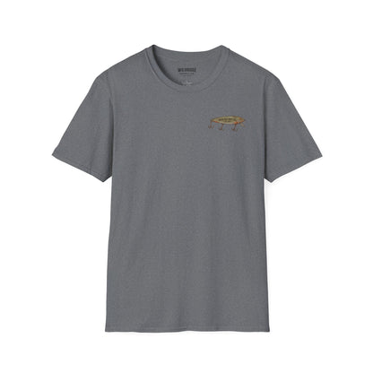 Fishing T-Shirt Vintage Hand-Crafted Lures Fishing Tee