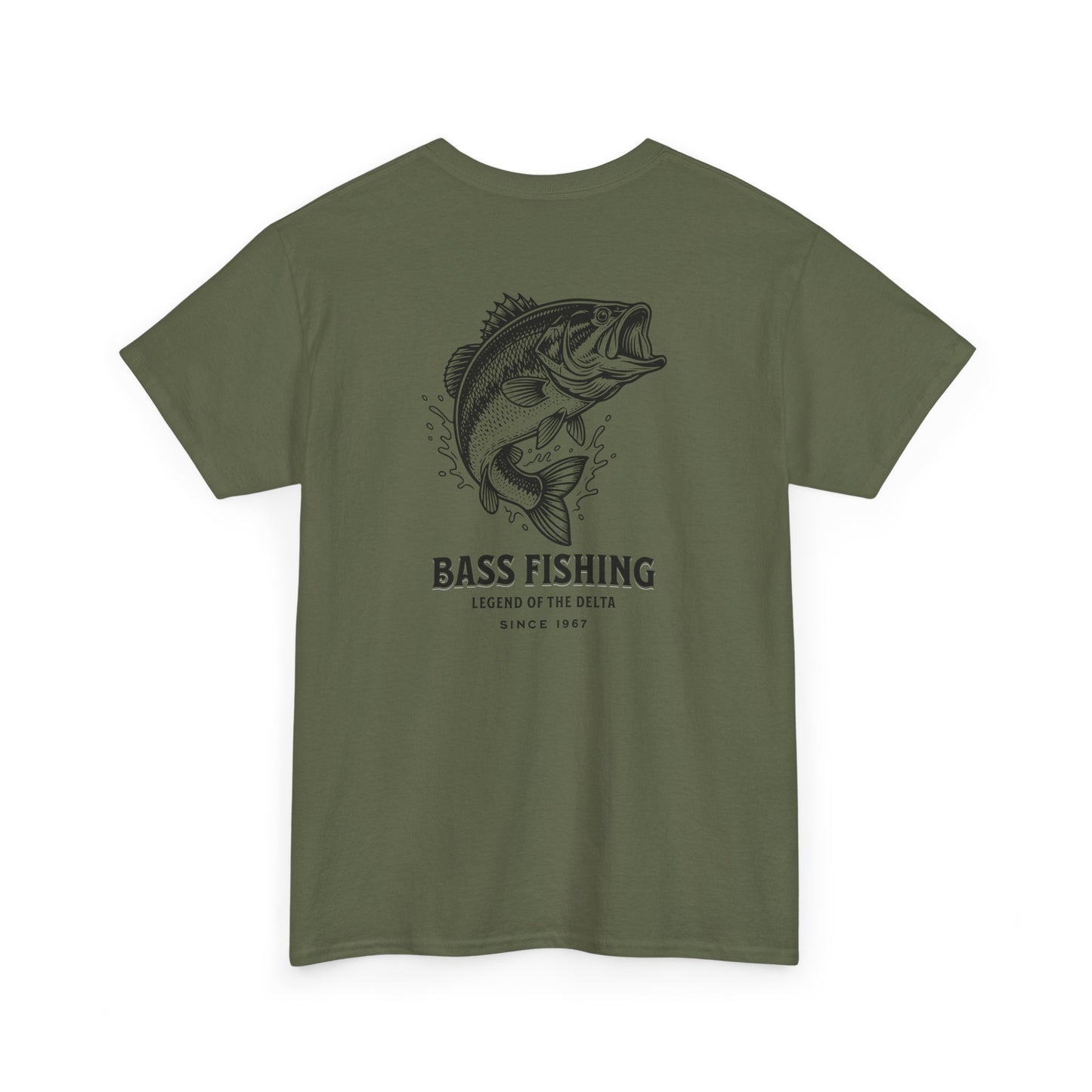 Delta Largemouth Bass Shirt | Classic Fishing Graphic Tee