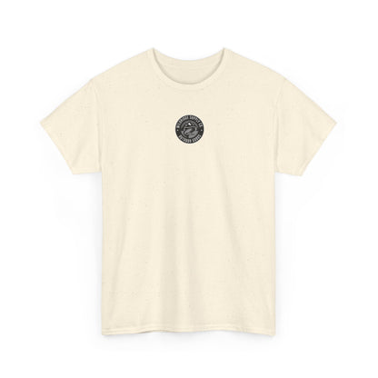 Camping Scene T-Shirt Mountain Tent Sunset Graphic Tee