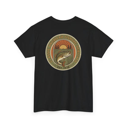 Vintage Bass Fishing Shirt | American Heritage Angler Tee