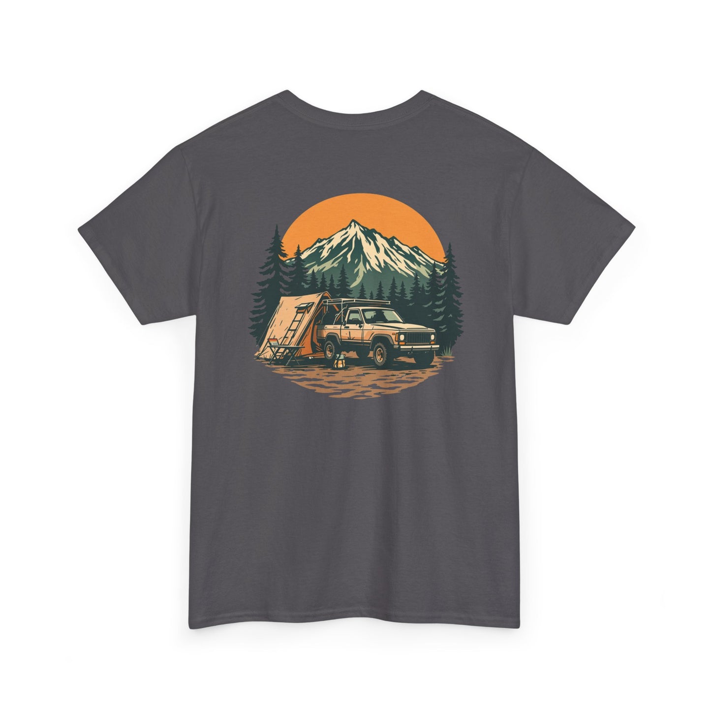 Overland 4x4 Adventure Unisex T-Shirt – Rooftop Tent Graphic Tee