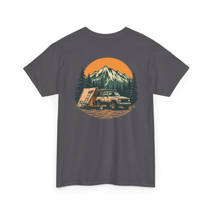 Overland 4x4 Adventure Unisex T-Shirt – Rooftop Tent Graphic Tee