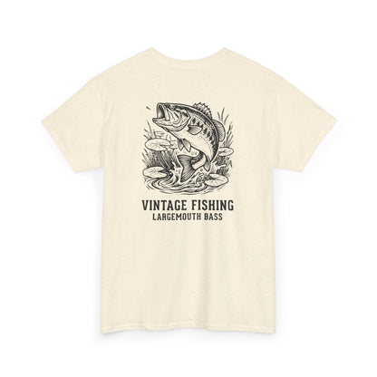 Vintage Largemouth Bass Fishing Shirt | Classic Angler Tee