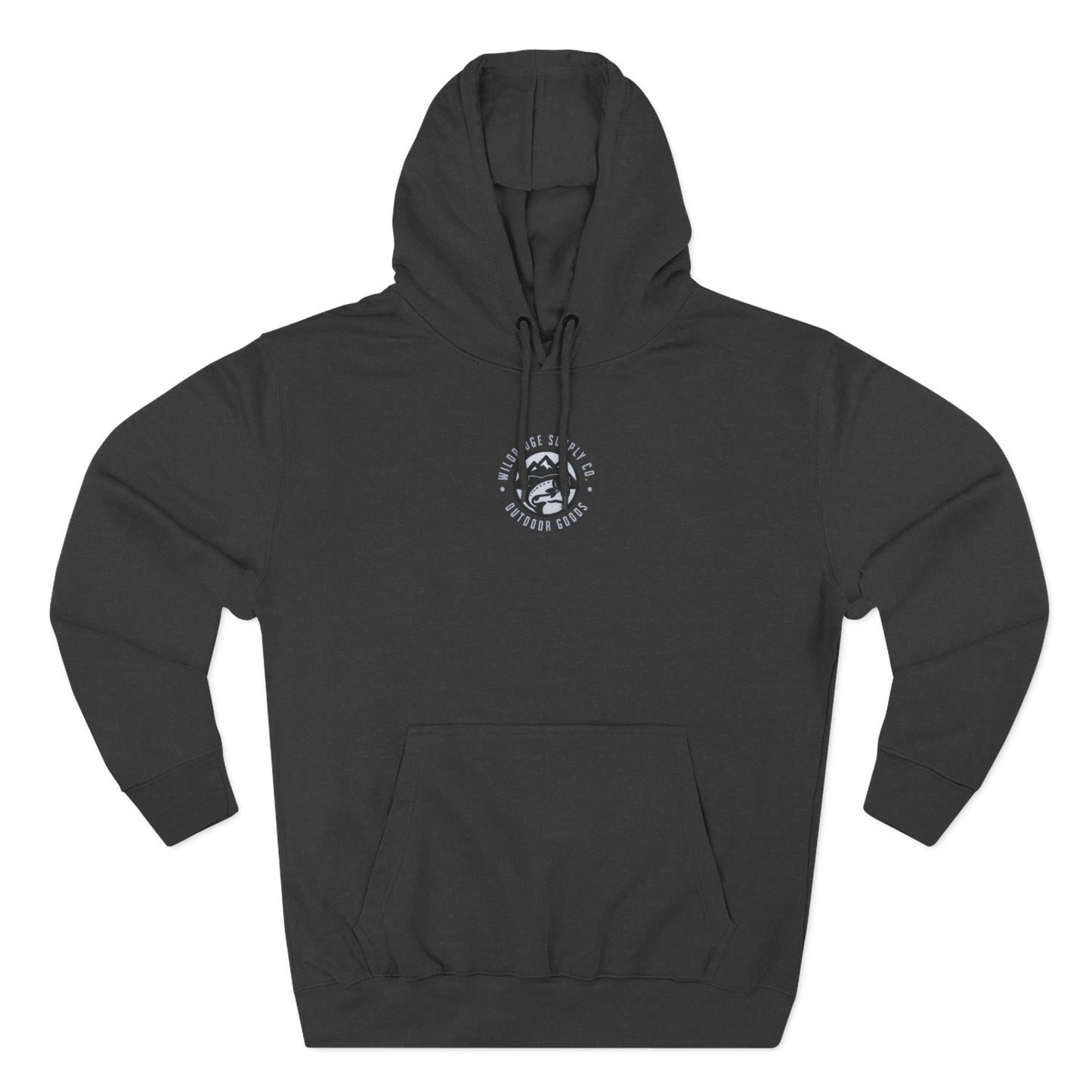 Adventure Landscape Hoodie Mountain Lake Patch Graphic