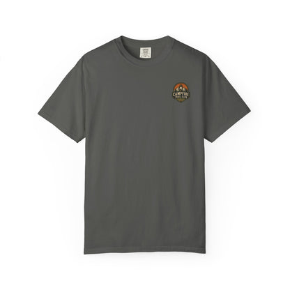 Campfire Trail Club Camping T-shirt — Campsite Shirt for Campers