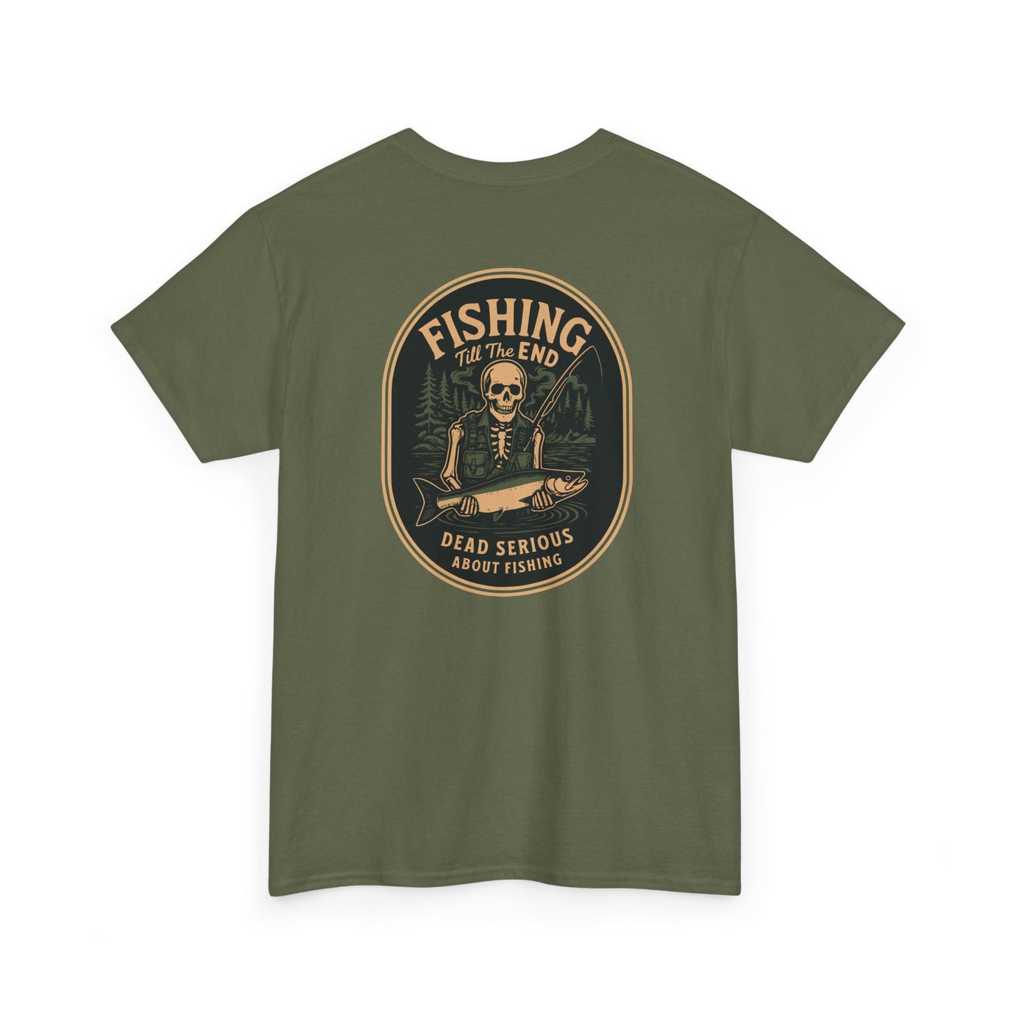 Fishing Till The End Tee - Dead Serious Fishing Shirt, Unisex Graphic Fishing T-Shirt, Gift for Anglers, Outdoor Apparel, Casual [...]