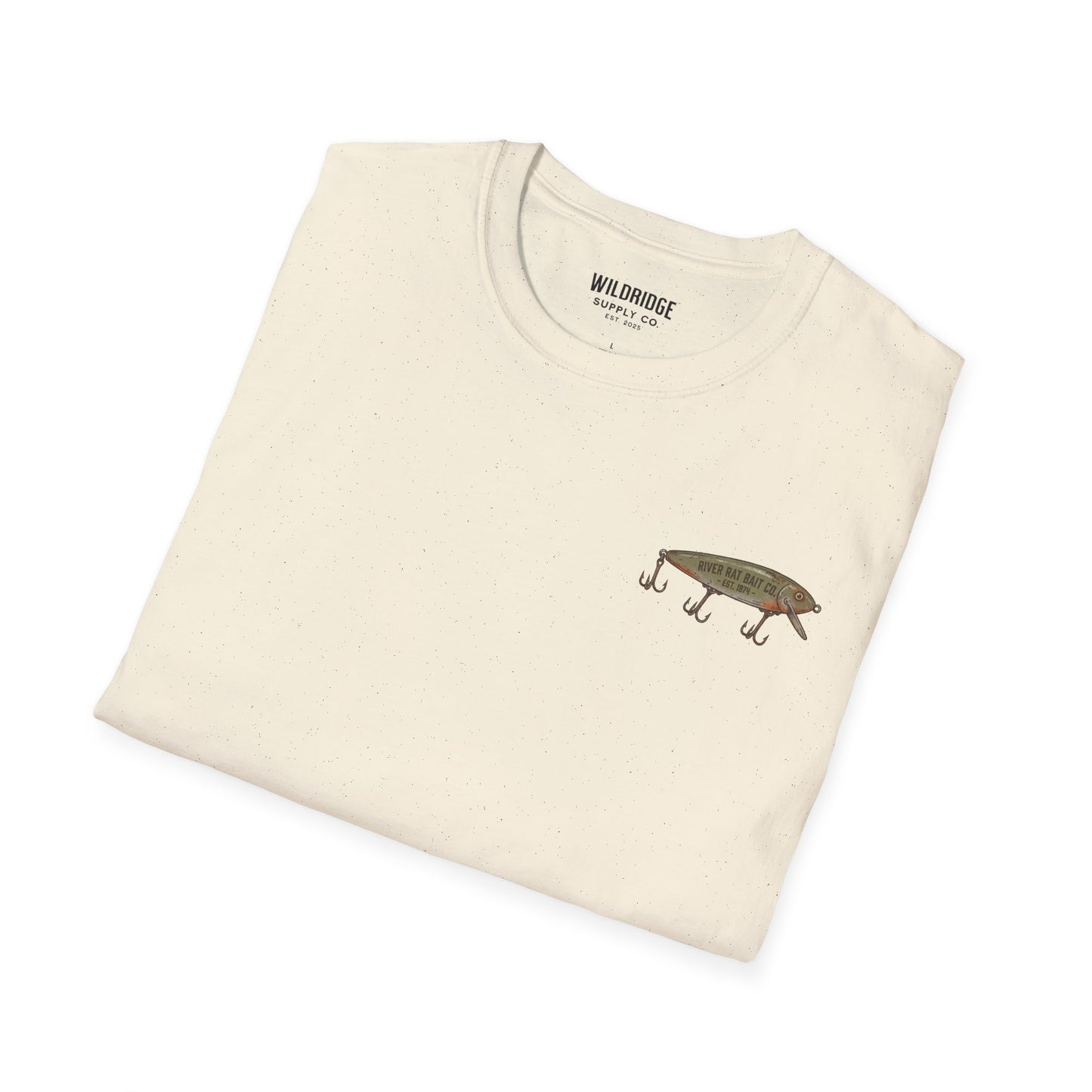 Fishing T-Shirt Vintage Hand-Crafted Lures Fishing Tee