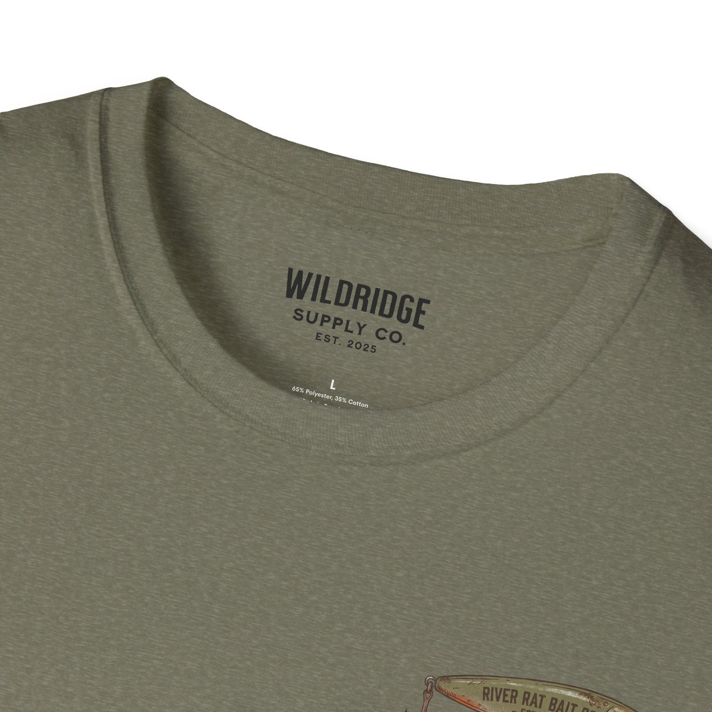 Fishing T-Shirt Vintage Hand-Crafted Lures Fishing Tee