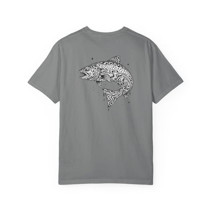 Trout Fishing T-Shirt — Wildridge Supply Co. Tribal Trout Design
