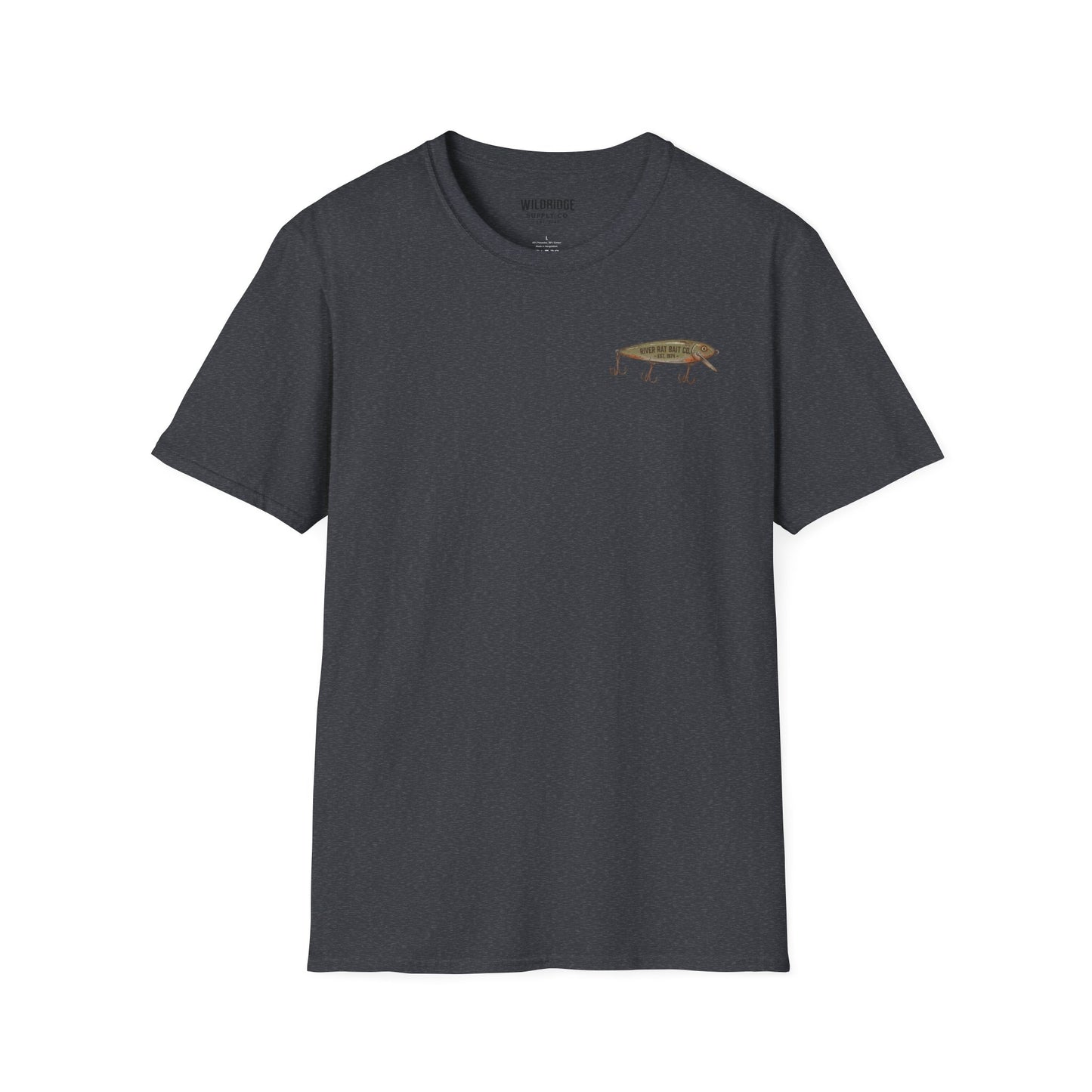 Fishing T-Shirt Vintage Hand-Crafted Lures Fishing Tee