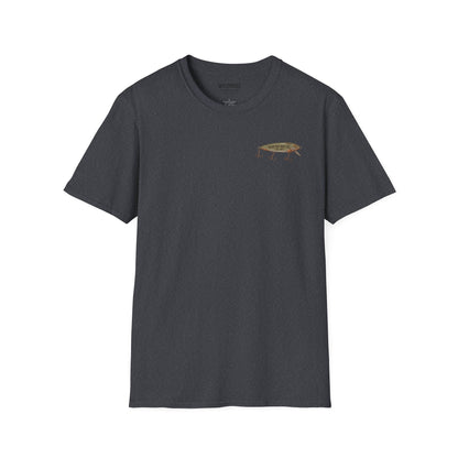 Fishing T-Shirt Vintage Hand-Crafted Lures Fishing Tee