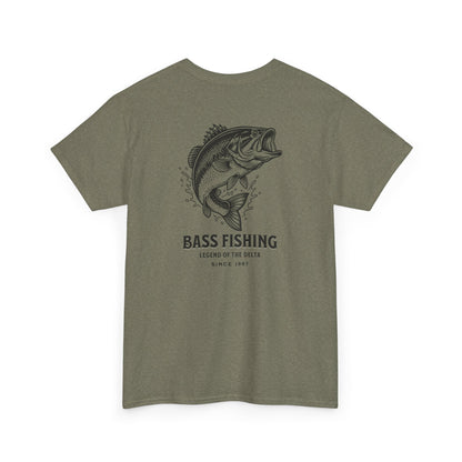 Delta Largemouth Bass Shirt | Classic Fishing Graphic Tee