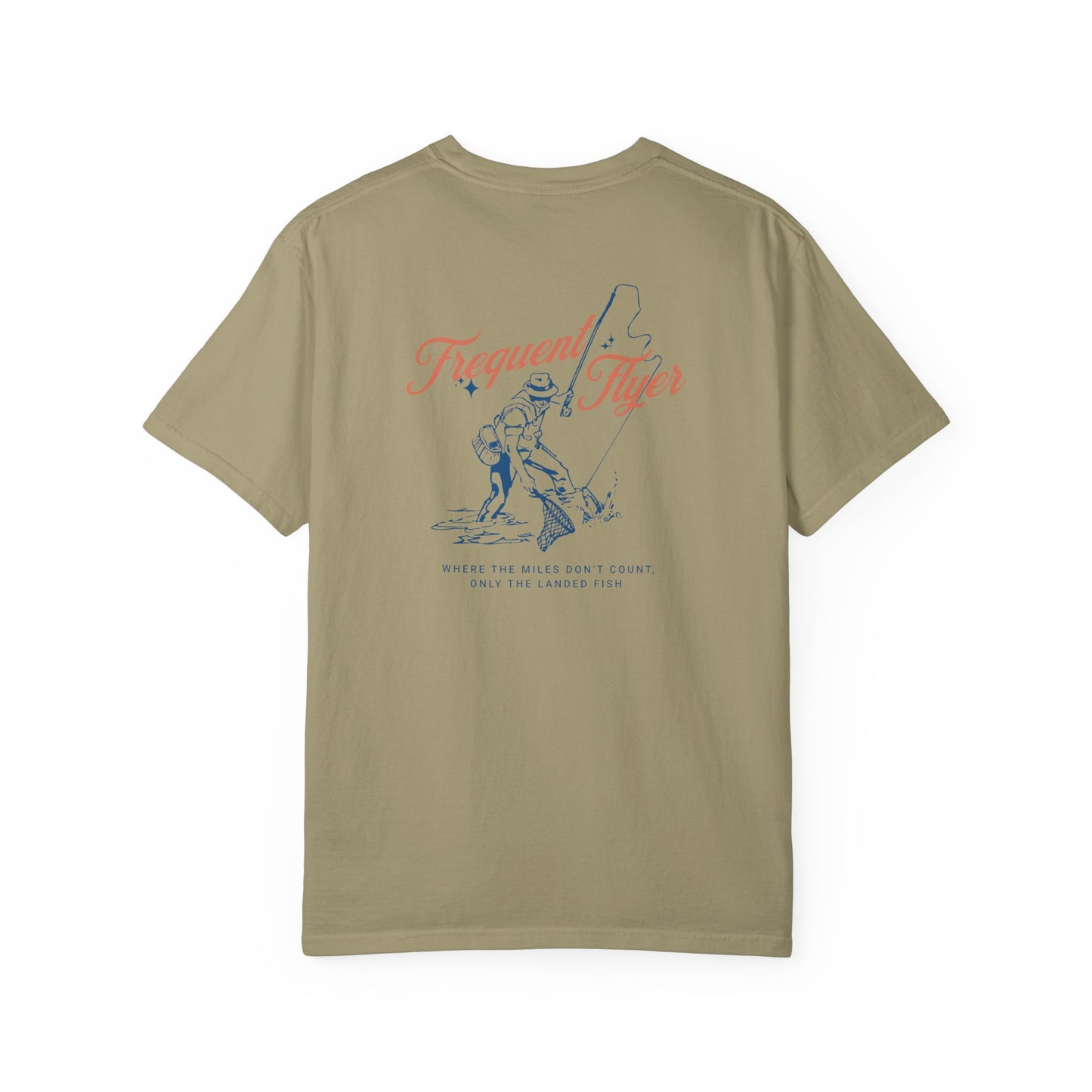 Fly Fishing Unisex T-shirt - Where the Miles Don't Count