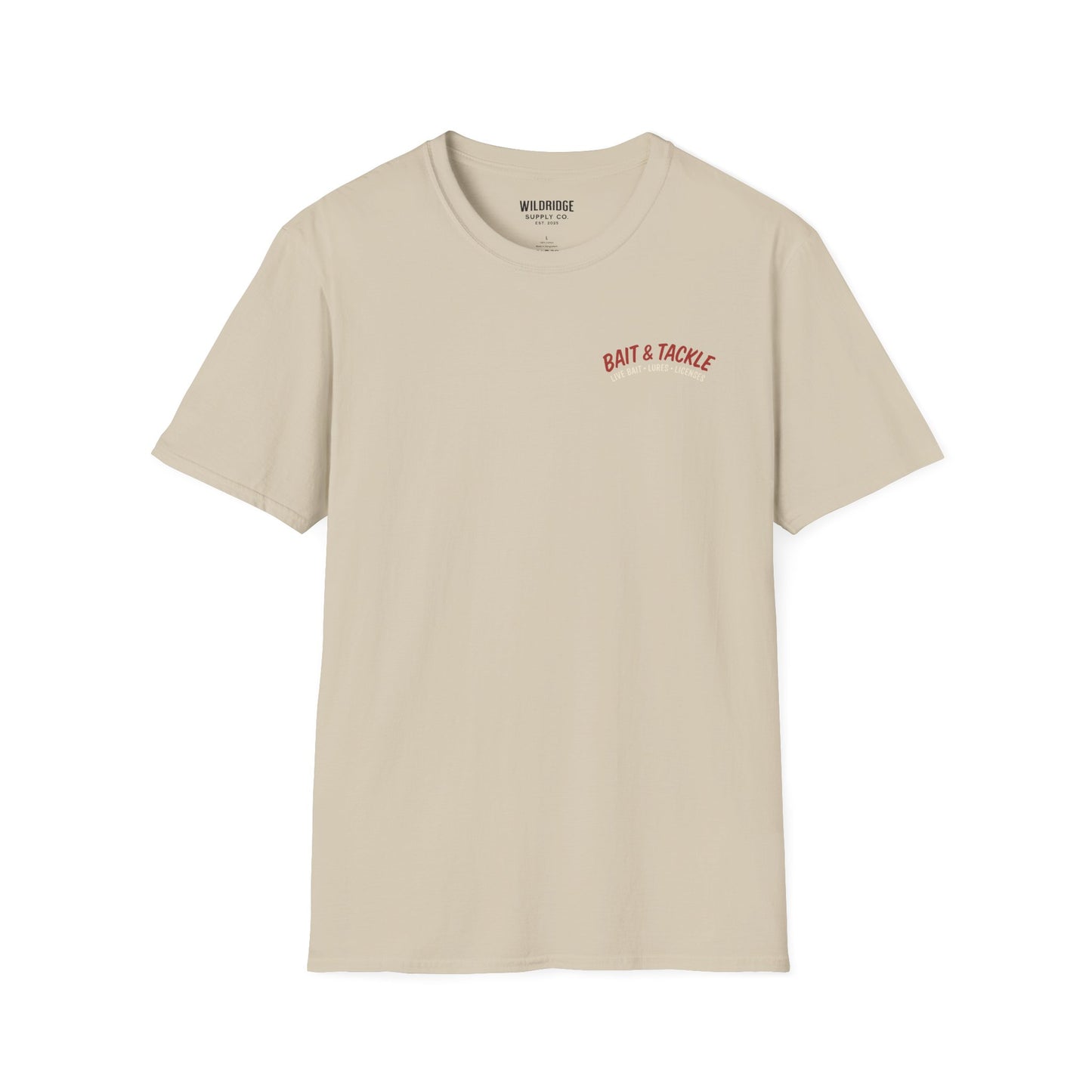 Bait & Tackle Fishing T-Shirt | Vintage Bass Fishing Graphic Tee