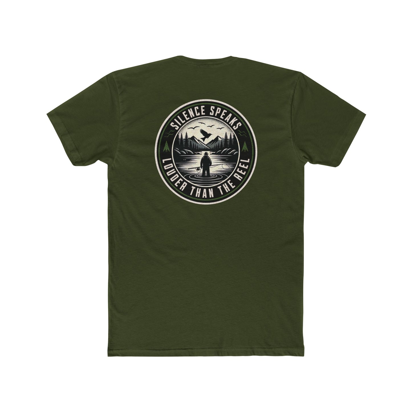Silence Speaks Louder Than the Reel Fishing Shirt | Fly Fishing Tee