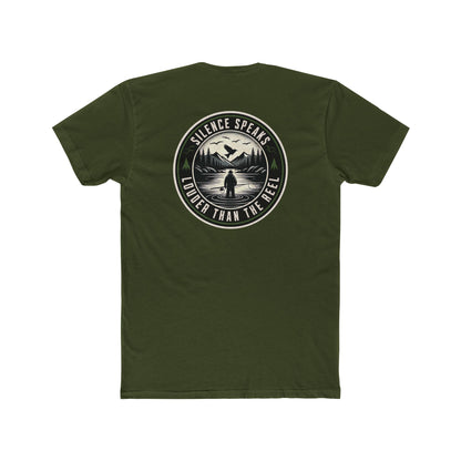 Silence Speaks Louder Than the Reel Fishing Shirt | Fly Fishing Tee