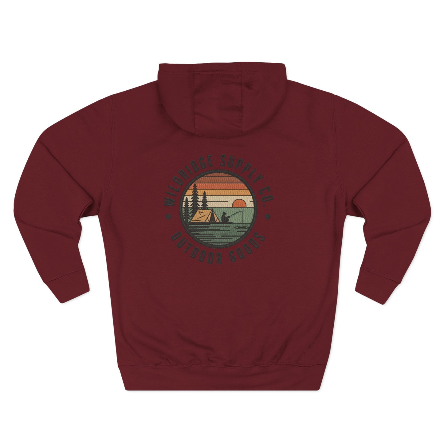 Wildridge Supply Co. Outdoor Goods Camp Badge Hoodie