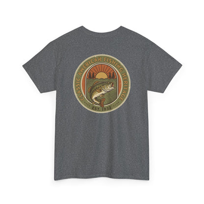 Vintage Bass Fishing Shirt | American Heritage Angler Tee