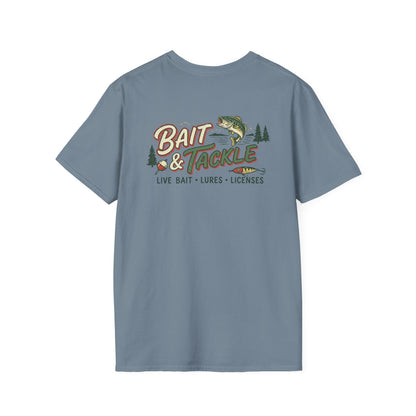 Bait & Tackle Graphic Tee | Vintage Fishing Shirt for Bass Anglers