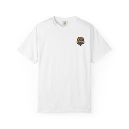 Campfire Trail Club Camping T-shirt — Campsite Shirt for Campers