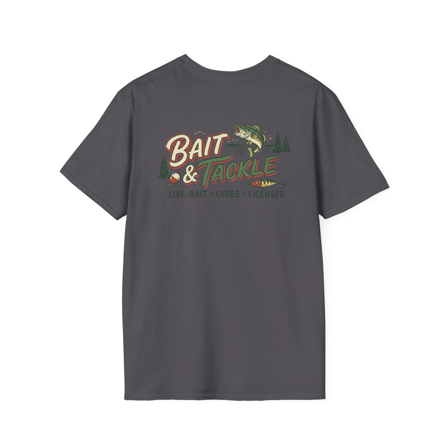Bait & Tackle Graphic Tee | Vintage Fishing Shirt for Bass Anglers
