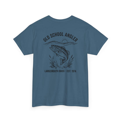 Vintage Largemouth Bass Fishing Shirt | Old School Angler Tee
