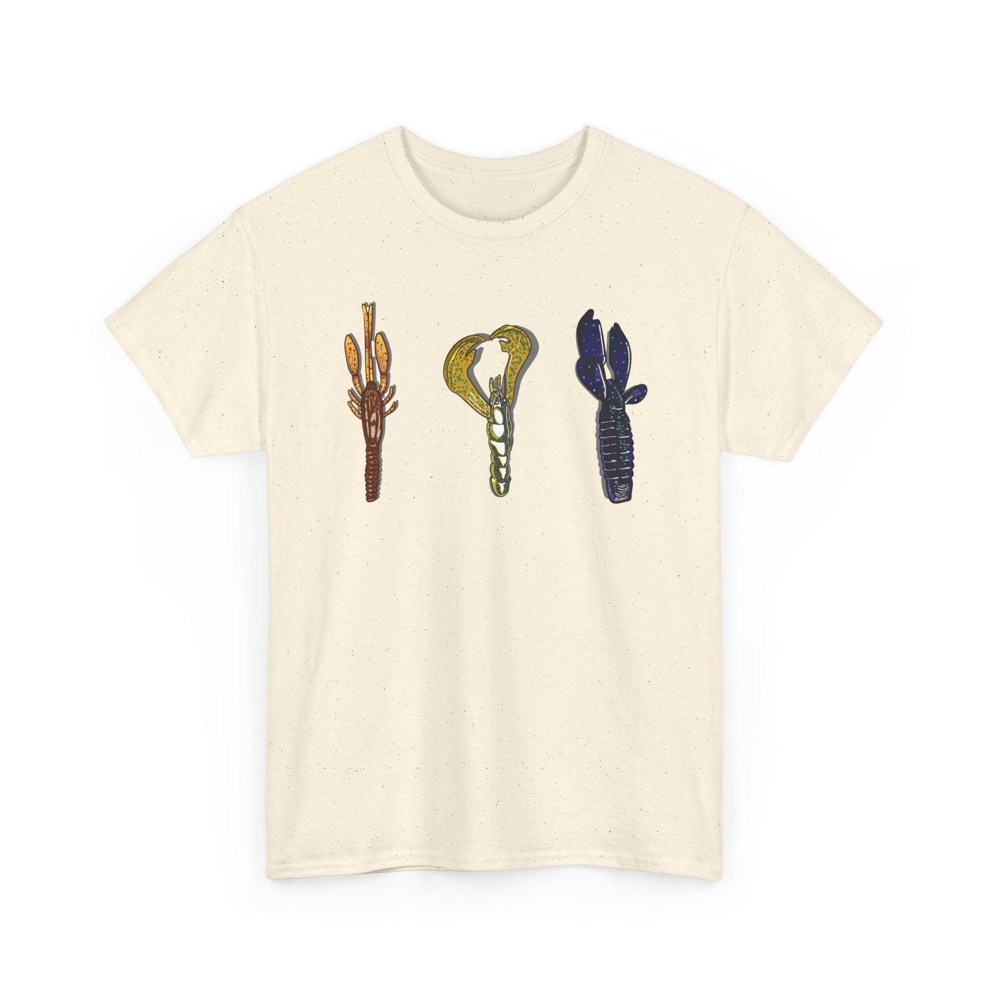 Bass Fishing Tee - Plastics Fishing Lures Design