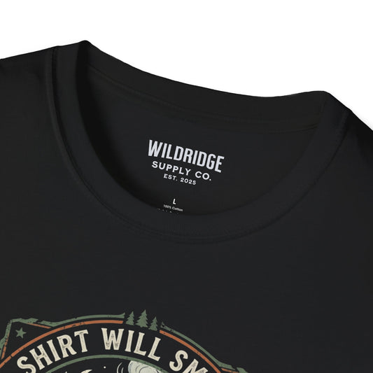 Campfire T-Shirt  "This Shirt Will Smell Like Campfire Eventually" | Funny Camping Tee