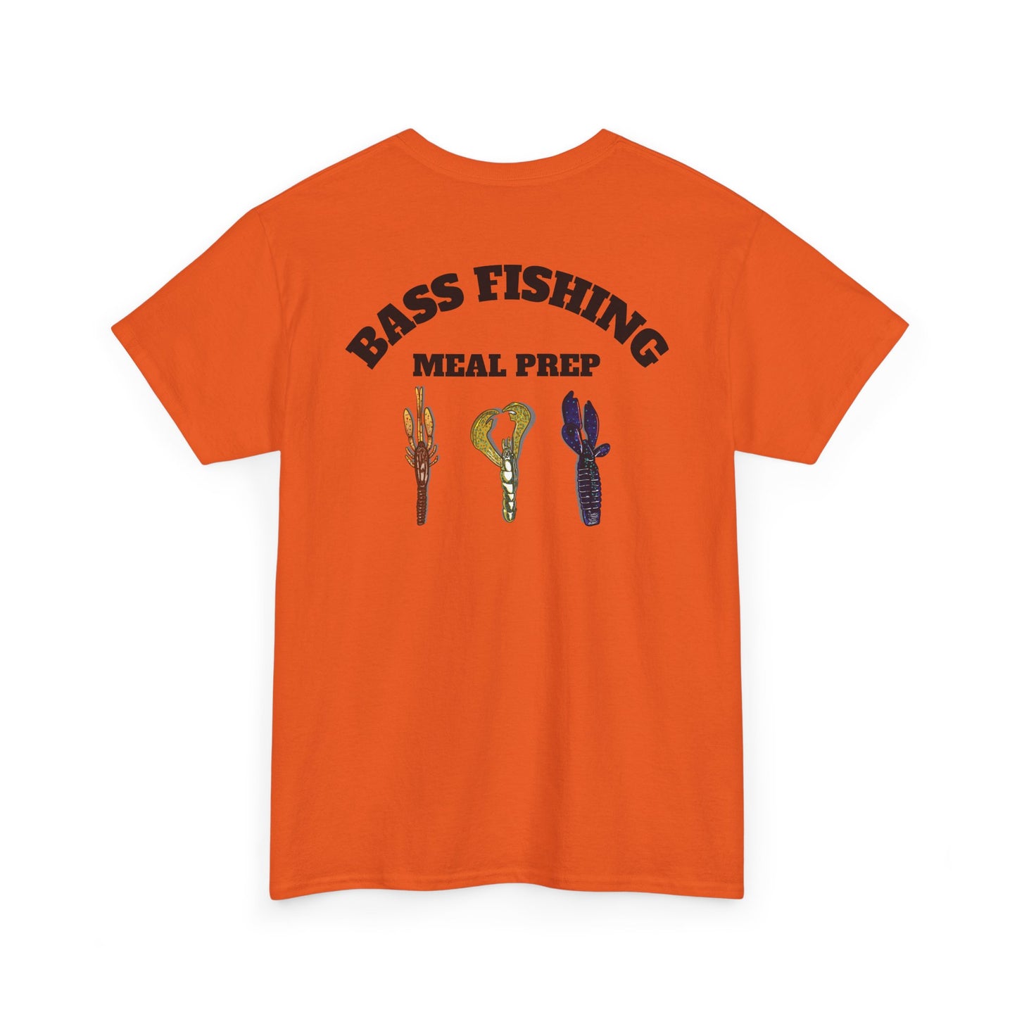 Bass Fisherman “Meal Prep” Tee – Funny Lure Lineup Shirt for Anglers | Perfect Gift for Bass Fishing Lovers