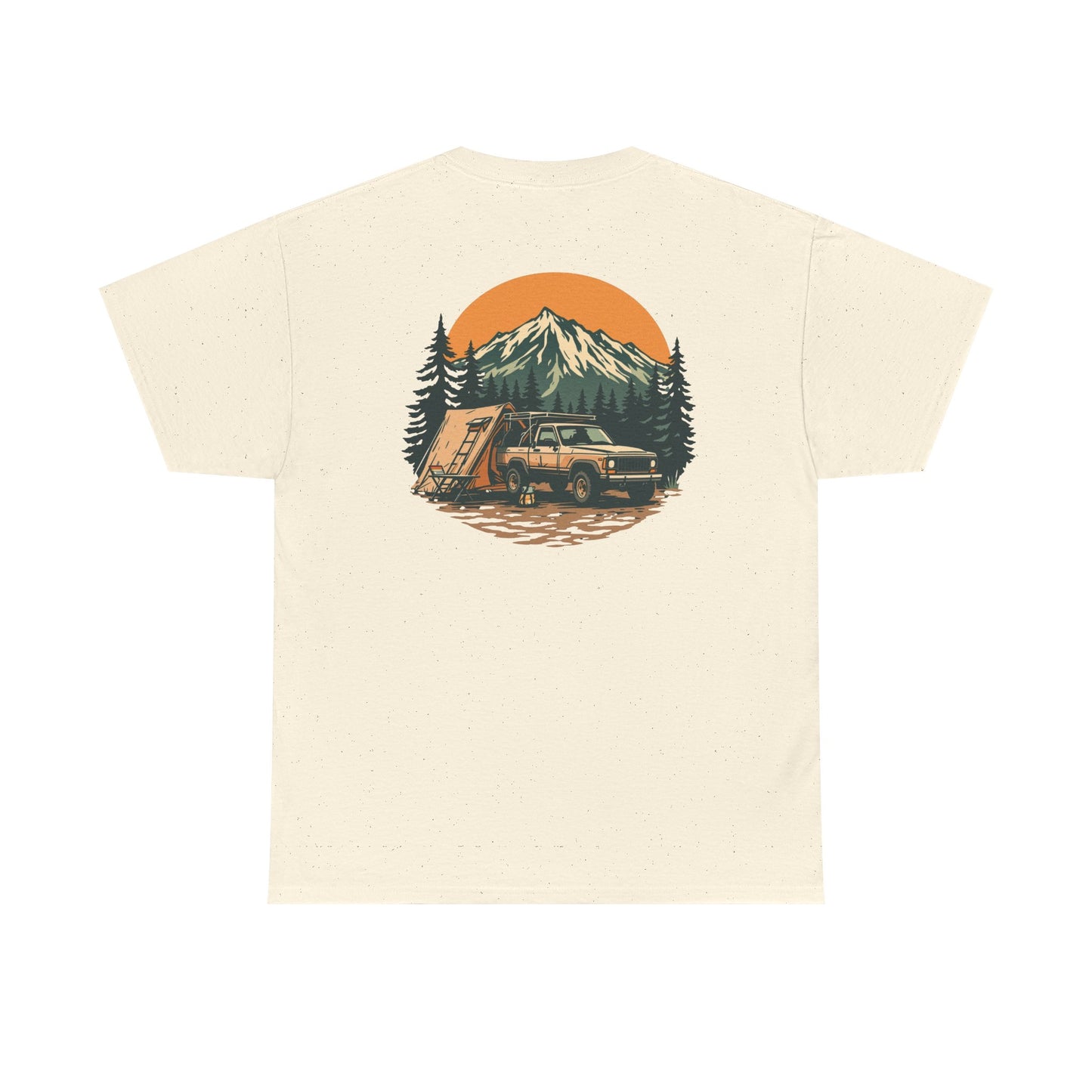 Overland 4x4 Adventure Unisex T-Shirt – Rooftop Tent Graphic Tee