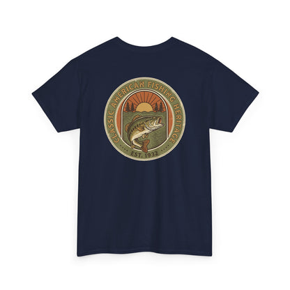 Vintage Bass Fishing Shirt | American Heritage Angler Tee